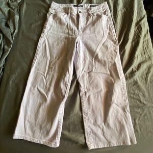 Wide Leg Cropped Pants